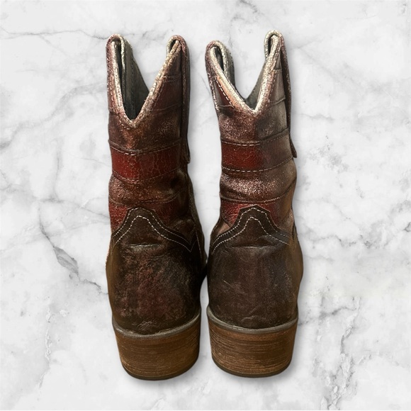 Roper Women’s Boots American Flag Size 6.5 (171) - Picture 3 of 7